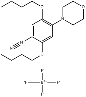 2,5-二丁氧基-4-（4-吗啉）苯重氮四氟鎓盐