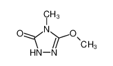 2,4-dihydro-5-methoxy-4-methyl-3H-1,2,4-triazol-3-One