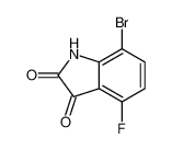4-フルオロ-7-ブロモイサチン、